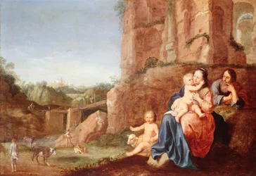 Die Flucht nach Ägypten, 17. Jahrhundert